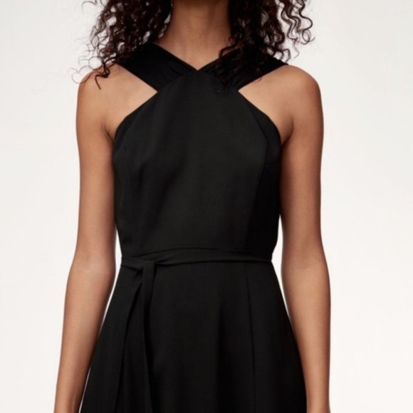 NEW Aritzia Wilfred Aubert Dress Black Size 4 - Picture 4 of 5